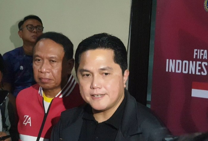 Hasil lobi erick thohir nathan tjoe a on bisa bela timnas indonesia u-23