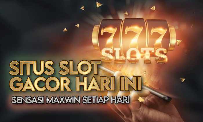 Situs Slot Online Yang Paling Gacor